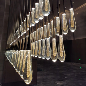 Soltaire Linear Chandelier 37"50"70"87"120" - view 29