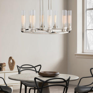 Andreas Round Chandelier 10/12 Light - view 3