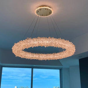 Modern Round/Oval/Linear/Square Natural Crystal Chandelier - view 26