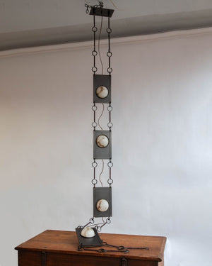 Nima Drop Modern Luxury Alabaster Chandelier - view 2