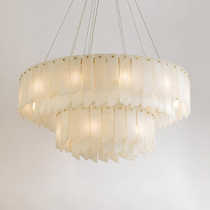 Alabaster Cascade Tiered Chandelier 27.6 - view 15