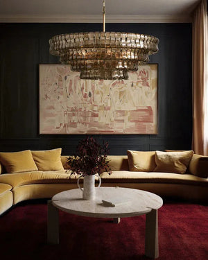 Ghiaccio Round Chandelier 24"36"48"60" - view 4