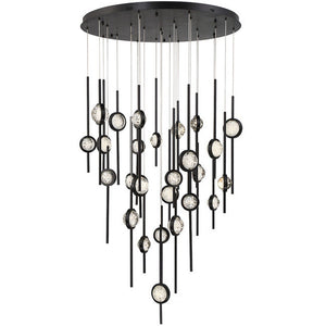 Velveton Seeded Glass Chandelier