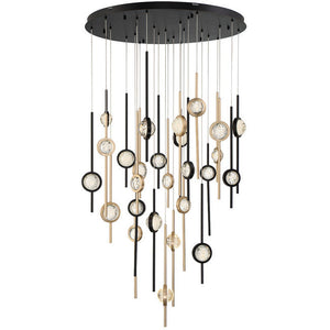 Velveton Seeded Glass Chandelier - view 15