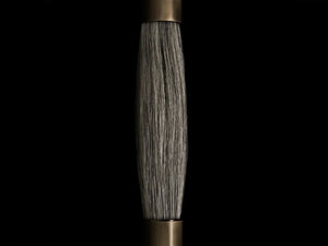 Horsehair Sconce, brass wall sconce - view 15