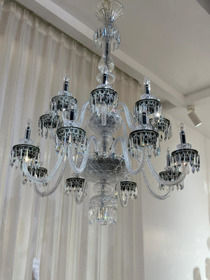 Elegant Crystal Chandelier in Italian Style for Bedroom and Living Room - view 18