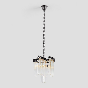 Twin Palms Crystal Chandelier