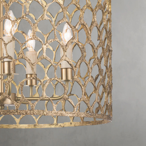 Sorelle Chandelier, brass in natural brass - view 5