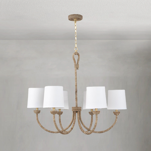 Marina Light Chandelier Small, in natural