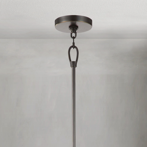 Verith Chandelier, steel in natural brass - view 12
