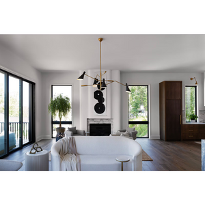 Junith Chandelier, steel in white - view 10