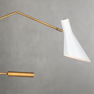 Junith Chandelier, steel in white - view 8