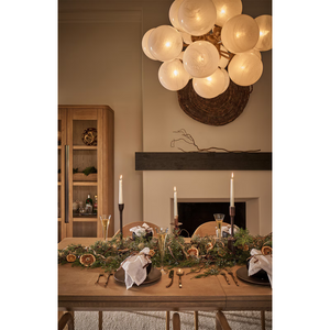 Driftelle Brass Glass Chandelier, in natural brass - view 7