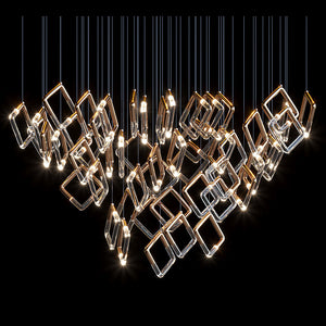 Linear Tube Scatter Pendant