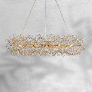 Fiore Oval Chandelier 62''74'' - view 13