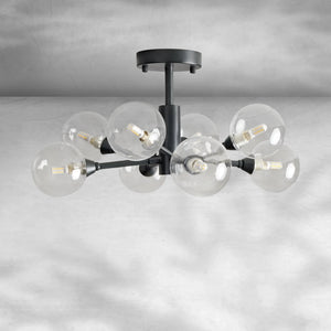Apollo Moder Glass Ball Flushmount 20''36''47'', flush mount - view 21
