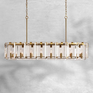 Amaya Rectangular Chandelier 12/16 Light - view 7