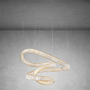 LED Rod Chandelier - view 2