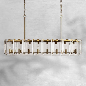Amaya Rectangular Chandelier 12/16 Light - view 9