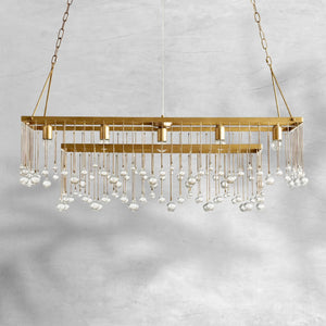 Aubrey Rectangular Chandelier 47''60'' - view 11