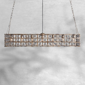 La Cage Rectangular Chandelier 7 Light - view 5