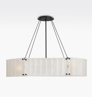 Willamette Glass Linear Chandelier 48'' - view 9