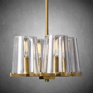 Prism Clear Glass Pendant Light