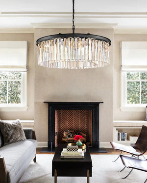 Riel Round Chandelier 32" - view 15