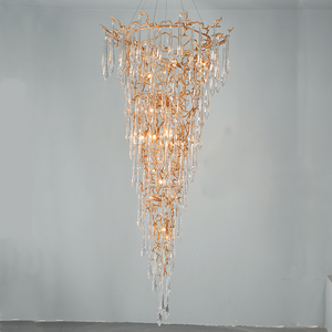 Cecily Crystal Branch Chandelier H 94.49"