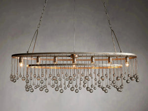 Aubrey 7 Light Oval Chandelier - view 12