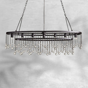 Aubrey 7 Light Oval Chandelier - view 10