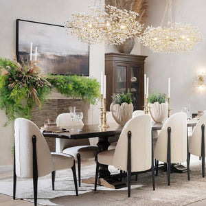 Fiore Crown Chandelier 39" 48" 60" - view 13