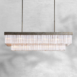 Cameron Rectangular Chandelier 49''59'' - view 4