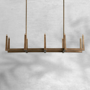 Emmet Linear Chandelier 48''60''72''W - view 12