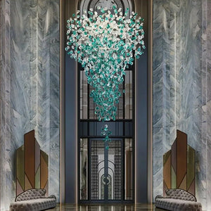 Crystal Stone Crystal Spiral Chandelier - view 8