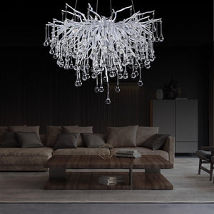 Doris Rain Branch Chandelier Dia 23.5" Silver - view 2