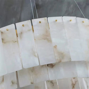 Brendra Alabaster 2-Tier Round Chandelier, two-tier - view 5