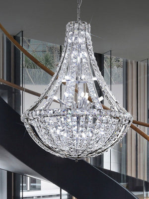Extra Large Luxury and Elegant Crystal Chandelier for Living Room/Staircase/Foyer/Villa/Duplex Hall - view 2