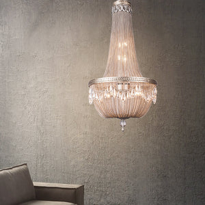 Oversize Modern Metal Art Luxury Crystal Chandelier for Duplex Hall/Staircase/Villa/Foyer - view 5