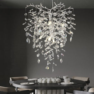Modern Crystal Tree Branch Chandelier - view 9
