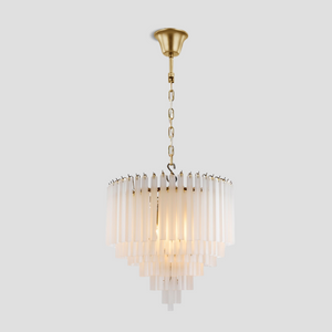 Bethel 3-Tier Glass Round Chandelier 24", three-tier - view 7