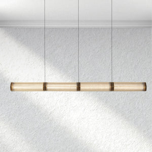 Carey Sunleaf Linear Chandelier - view 2