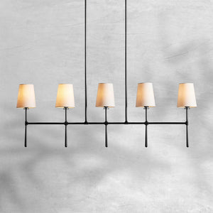 Rhodes Linear Chandelier 5/6 Light - view 3
