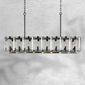 Amaya Rectangular Chandelier 12/16 Light - view 10