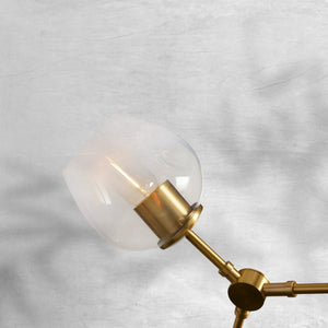 Covington Horizontal White Globe Branching Bubble Chandelier - view 7