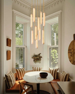Aureon Alabaster Round Chandelier - view 23