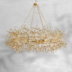 Fiore Crown Chandelier 39" 48" 60" - view 38