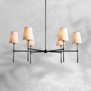 Rhodes Round Chandelier 4/6 Light