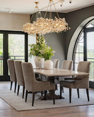 Fiore Crown Chandelier 39" 48" 60" - view 19