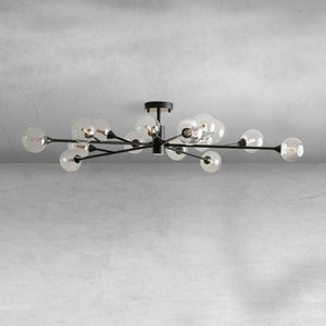 Apollo Moder Glass Ball Flushmount 20''36''47'', flush mount - view 4